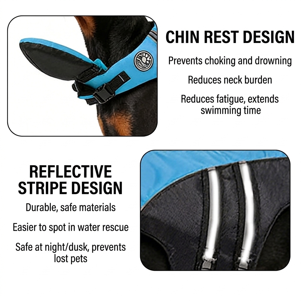 Dog Life Jacket High Buoyancy  - Life Jacket Buoyancy 评论和价格