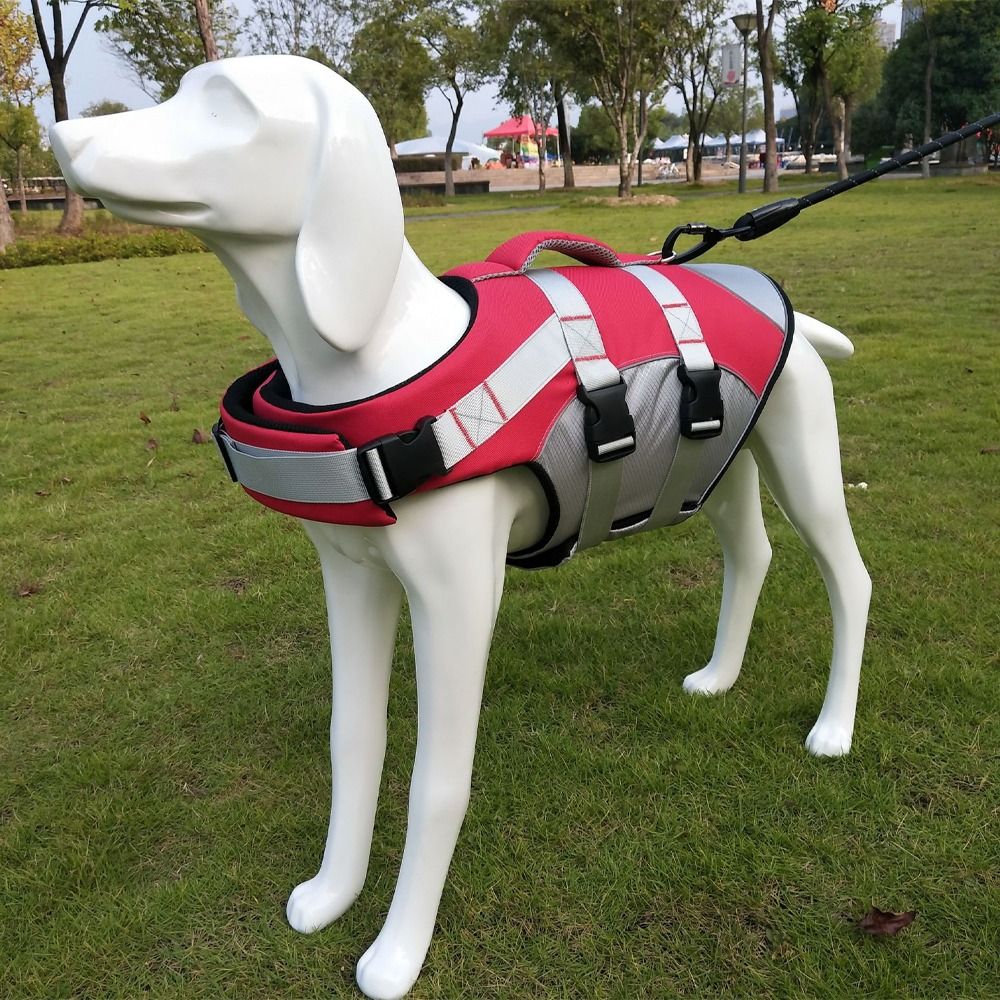 Reflective Dog Life Jacket Adj - Life Jacket Buoyancy 评论和价格