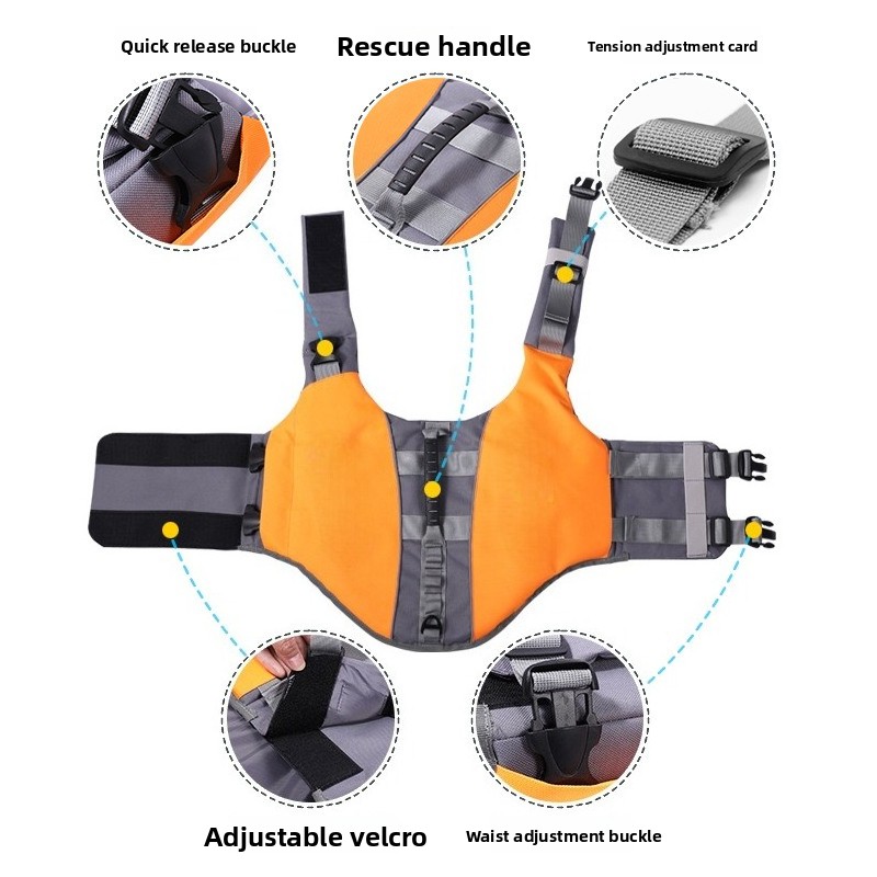 Dog Life Jacket Floating Safet - Life Jacket Buoyancy 评论和价格