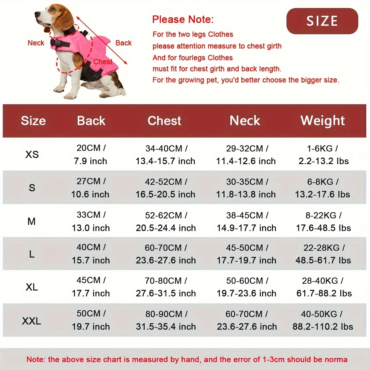 2026 Shark Fin Dog Life Jacket - Life Jacket Buoyancy 评论和价格
