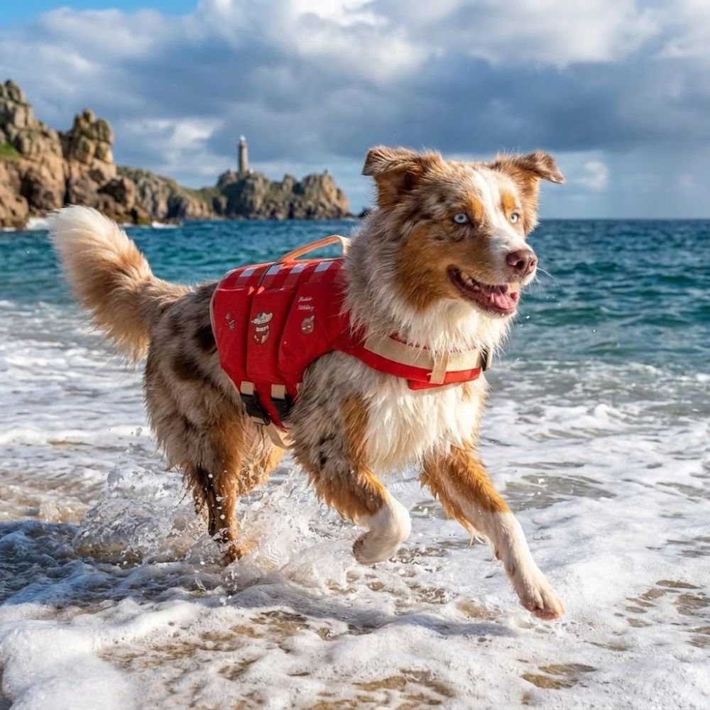 Waterproof Dog Life Jacket Adj - Life Jacket Buoyancy 评论和价格