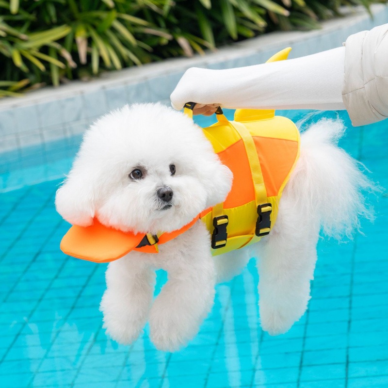Shark Dog Life Jacket Pet Swim - Life Jacket Buoyancy 评论和价格