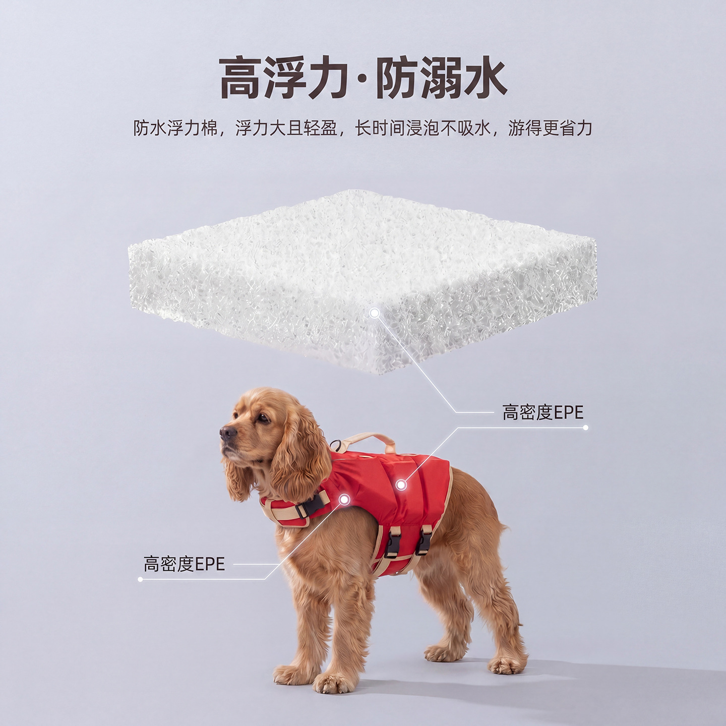 Dog life jacket, cartoon super - Life Jacket Buoyancy 评论和价格