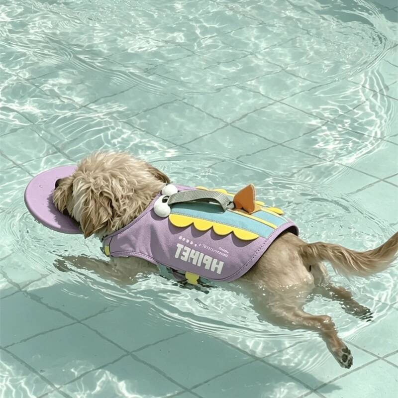 Dog Life Jacket Cute Shark Sha - Life Jacket Buoyancy 评论和价格